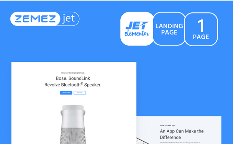 Wayzine - Startup Jet Elementor Template