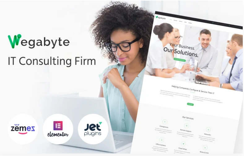 Product Image - WegaByte – IT Consulting Firm WordPress Theme Product Image - WegaByte – IT Consulting Firm WordPress Theme