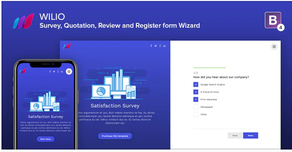 Wilio - Survey and Multipurpose Form Wizard