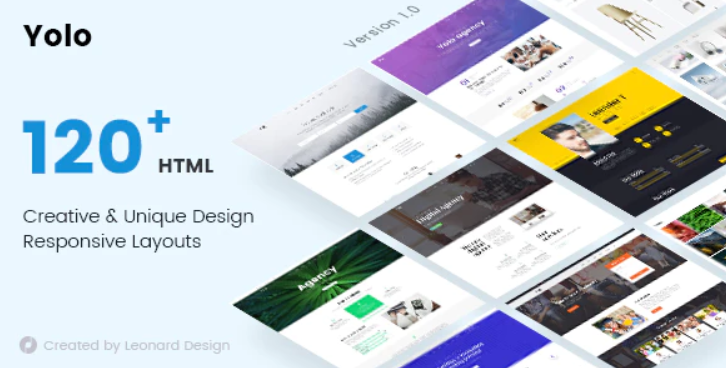Yolo | Responsive Multi-Purpose HTML Template