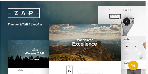 ZAP - Multi-Purpose HTML5 Template