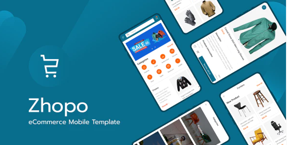 Zhopo - eCommerce Mobile Template