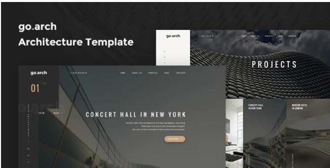 go.arch - Architecture & Interior Template