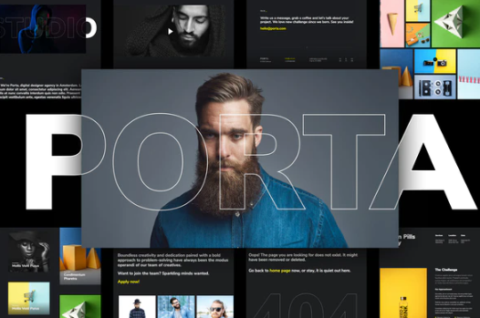 Porta - Creative Portfolio Template Kit