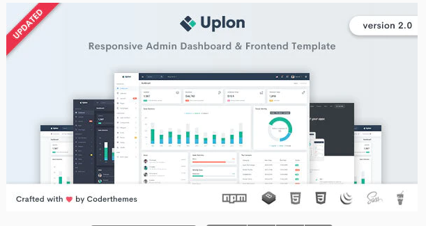Uplon - Admin & Dashboard Template