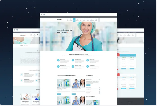 MedicalPress - Health and Medical PSD Template