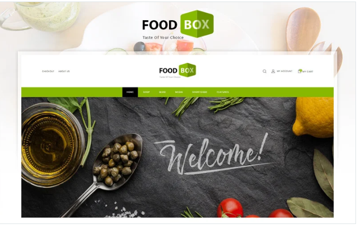Food Box - Restaurant Store WooCommerce Theme