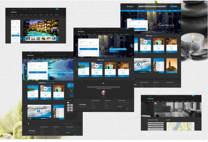 N-Travel - Psd Template