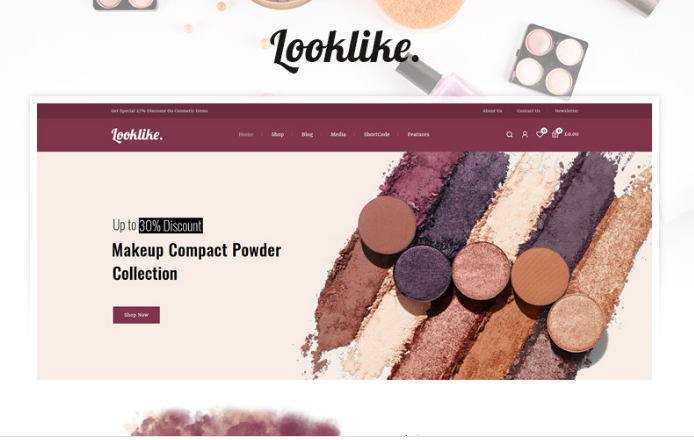 Looklike - Cosmetics Store WooCommerce Theme