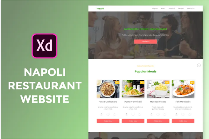 Napoli Restaurant Website