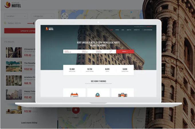 Scholar - Directory & Listing PSD Template