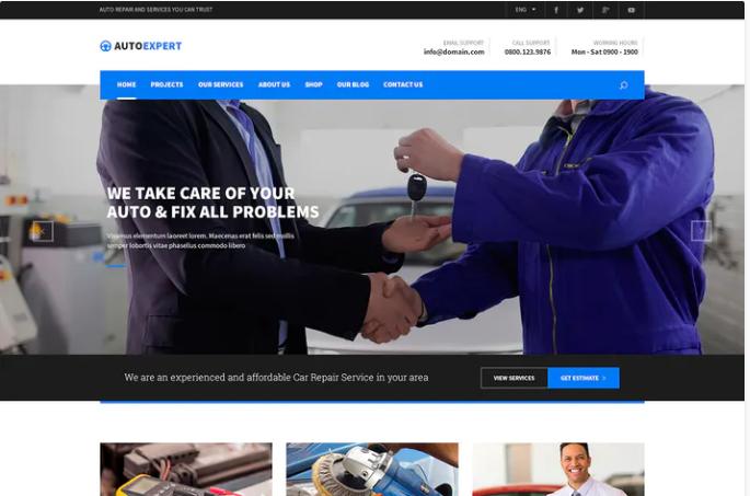 Pro Agency- Multipurpose PSD Template