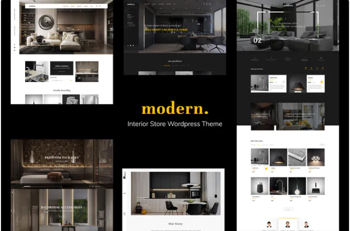 Modern - PSD Ecommerce Template