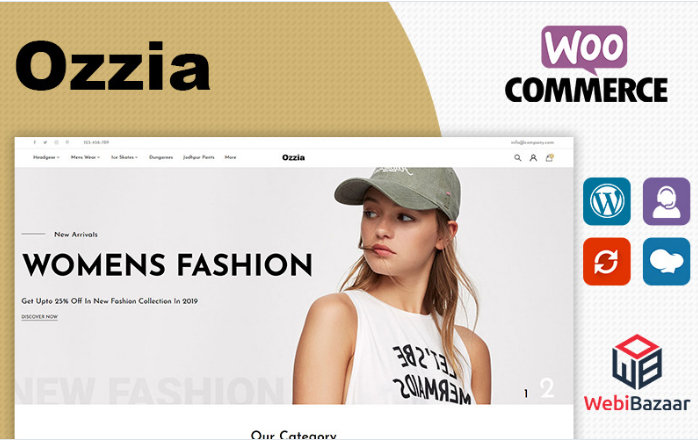 Ozzia - Fashion Premium WooCommerce Theme