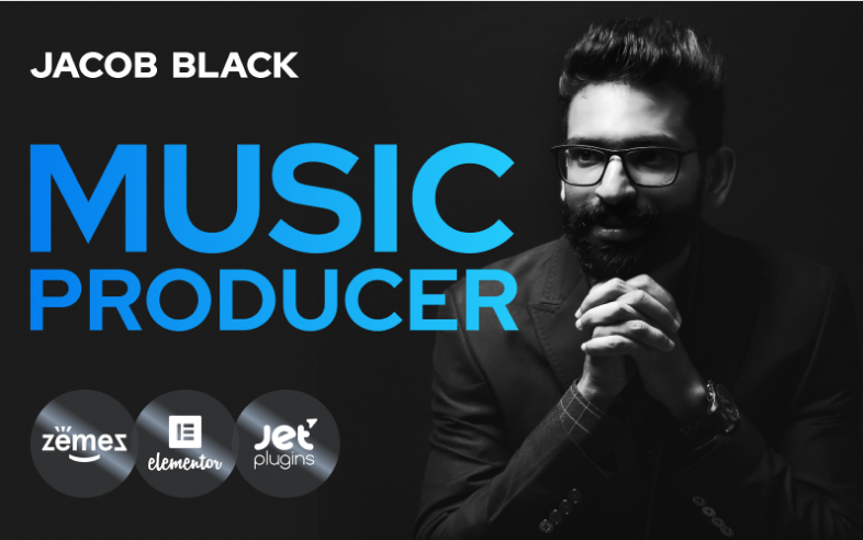 Product Image - Jacob Black – Talented Music Producer Website Design WordPress Theme Product Image - Jacob Black – Talented Music Producer Website Design WordPress Theme