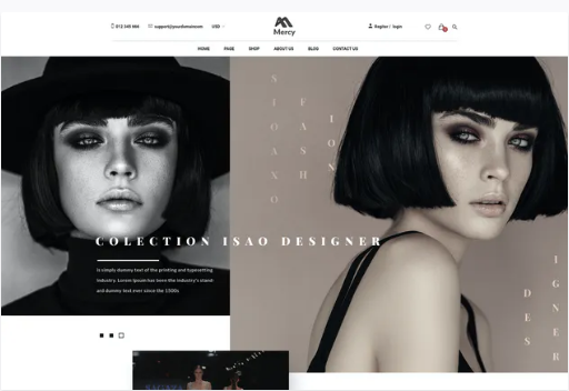 Mercy - PSD Template