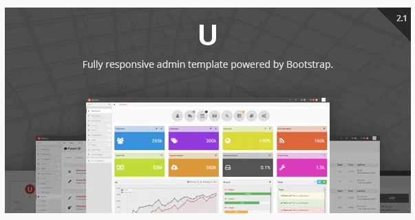 uAdmin - Responsive Admin Dashboard Template