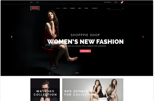 XOSS - eCommerce psd Template