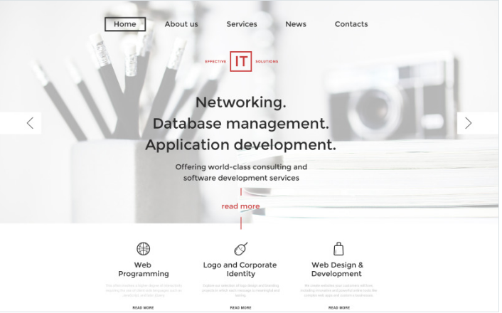 Effective IT Solutions WordPress Theme