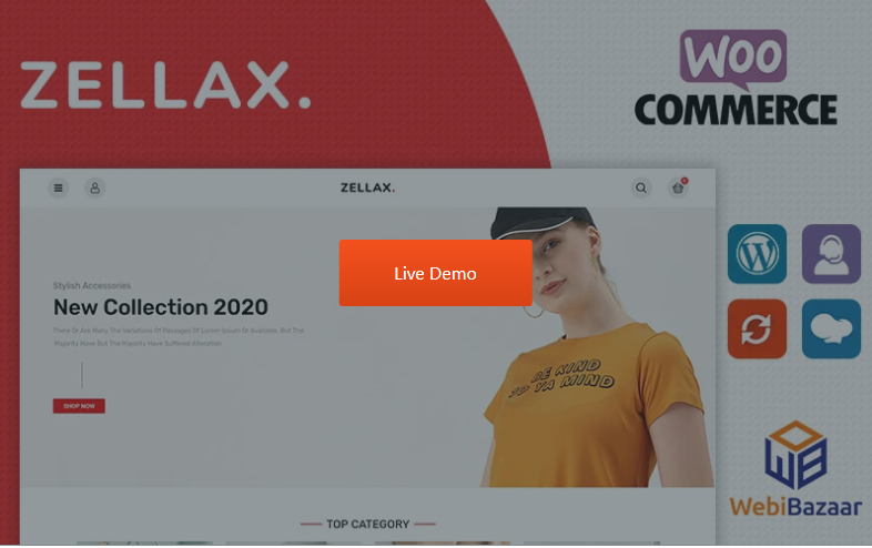 Zellax Fashion WooCommerce Theme