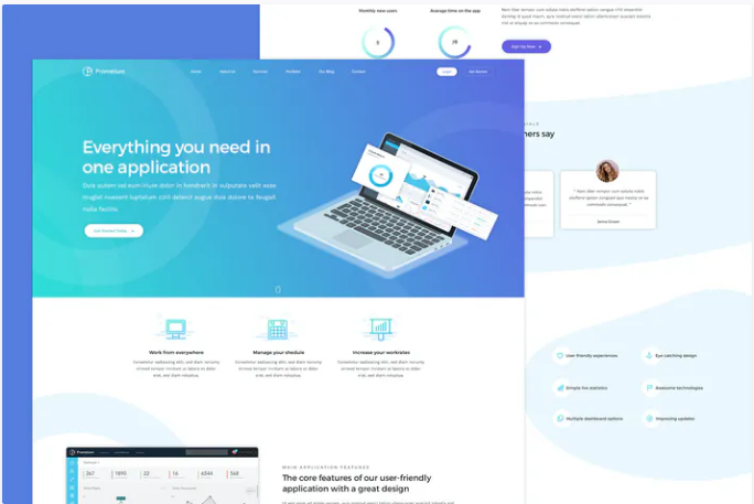 Mount - Multipurpose PSD Template