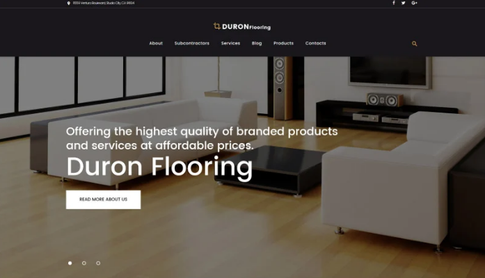 DuronFlooring - Interior & Furniture and Flooring WordPress Theme