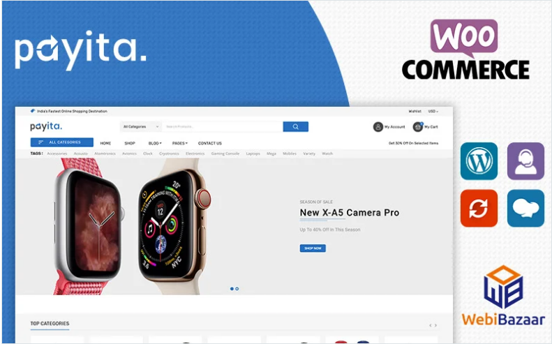 Payita Electronic WooCommerce Theme