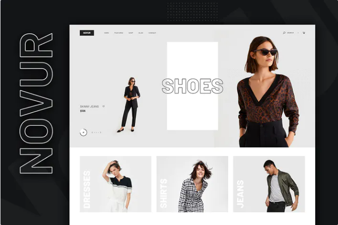 Novur - Shop PSD Template