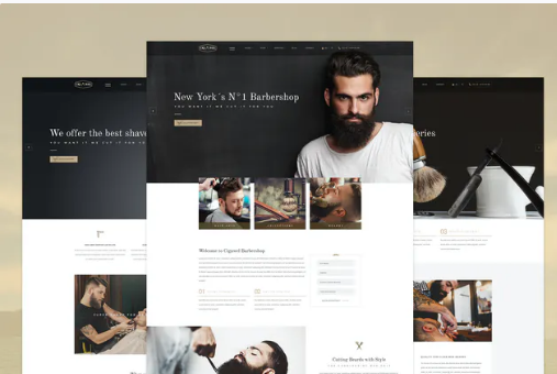 Cigawel - Barbershop PSD Template