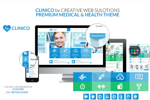 Clinico PSD Template