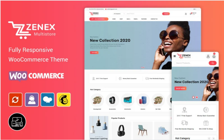 Zenex - eCommerce WooCommerce Theme
