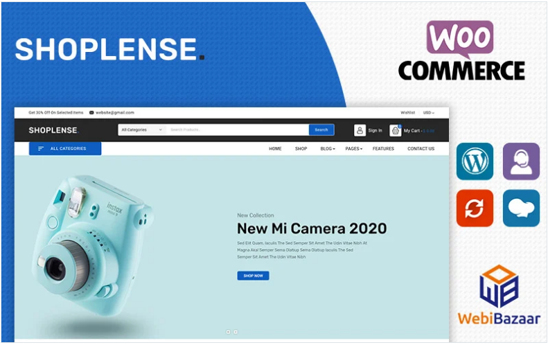 Shoplense - Electronics Premium WooCommerce Theme