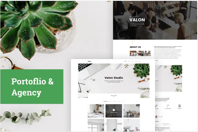 Portfoilio & Agency PSD Template