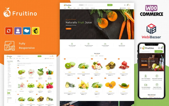 Product Image - Fruitino – Food & Grocery Store WooCommerce Theme