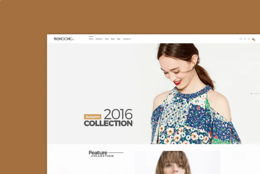 Bohochic - eCommerce PSD Template