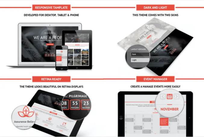 Lords House PSD Template