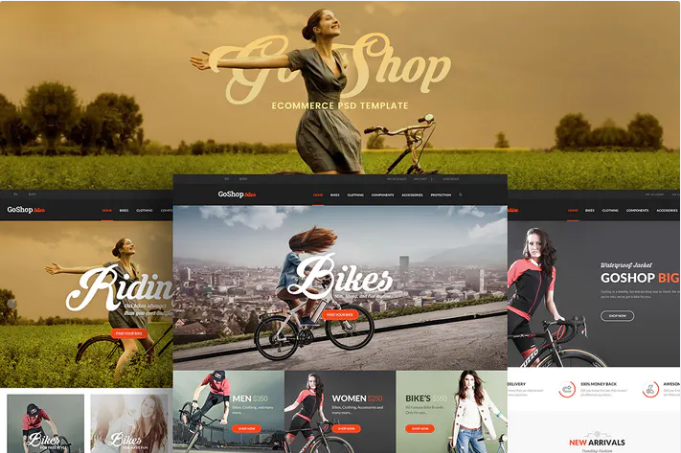GoShop - eCommerce PSD Template
