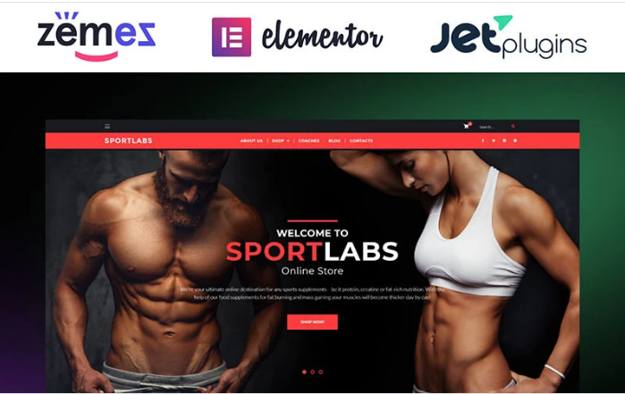 Product Image - SportLabs – Sport Nutrition WooCommerce Theme
