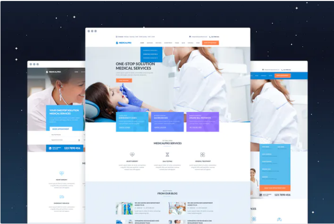 MedicalPRO - Health and Medical PSD Template