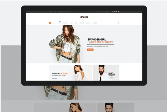 Orson - An eCommerce PSD Template