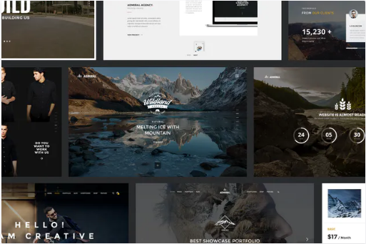 Admiral - Creative Multipurpose PSD Template