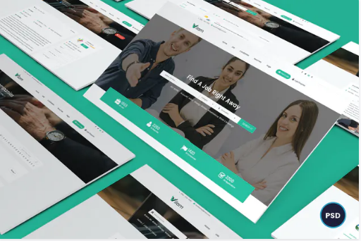 ViLam - Job Board PSD Template