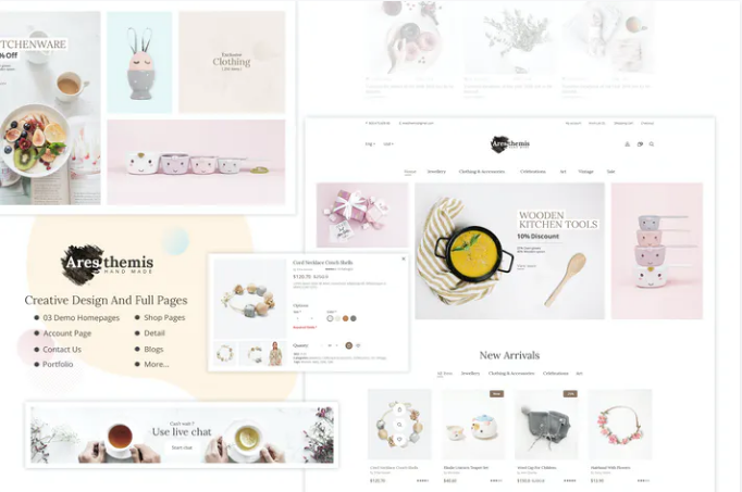 Ares Themis - Ecommerce PSD Template
