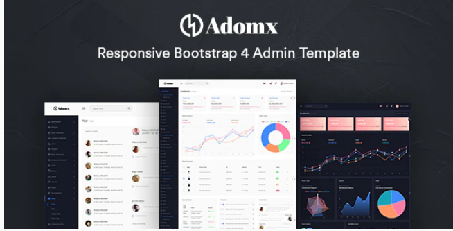 Adomx - Admin Dashboard HTML Template