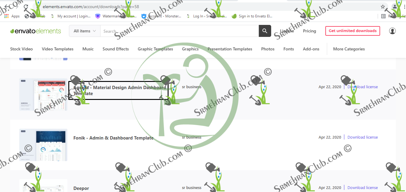 Agroxa - Material Design Admin & Dashboard Template - Download now