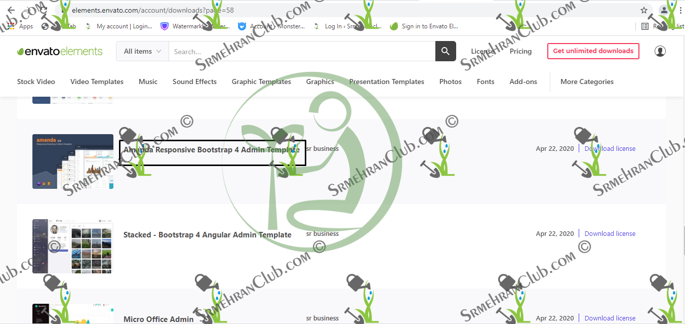 Amanda Responsive Bootstrap 4 Admin Template - Download now