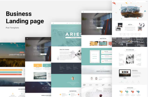 Aries - Multipurpose Creative PSD Template