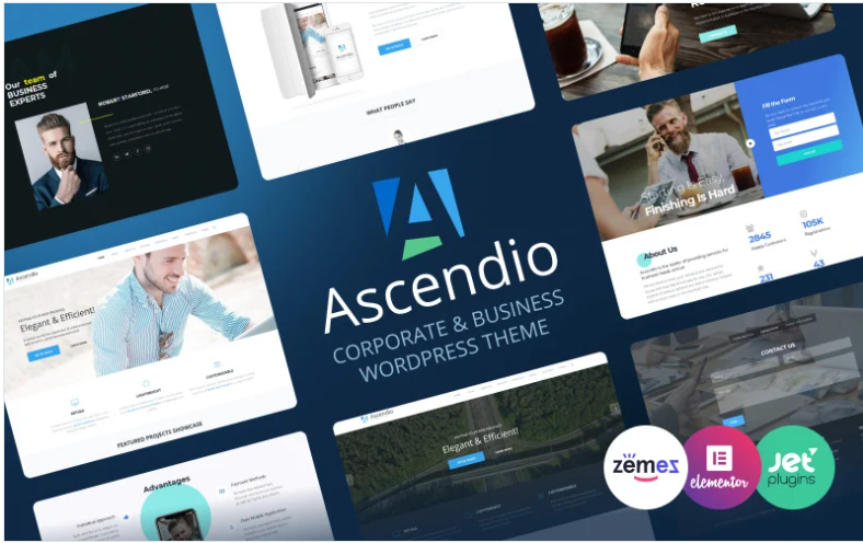 Product Image - Ascendio – Corporate & Business WordPress Theme