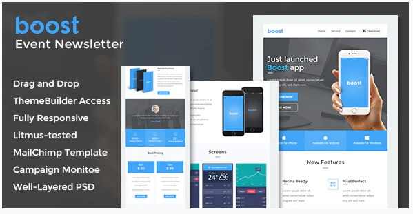 Boost - App Promotional Email + Online Builder Access