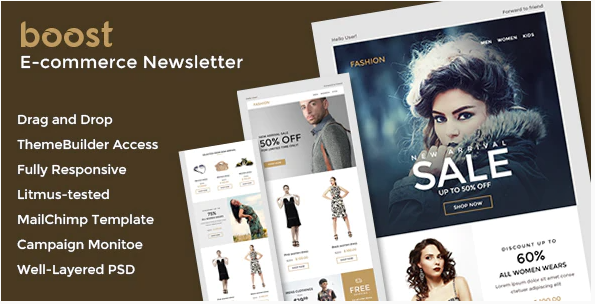 Boost - E-commerce Newsletter + Online Builder Access